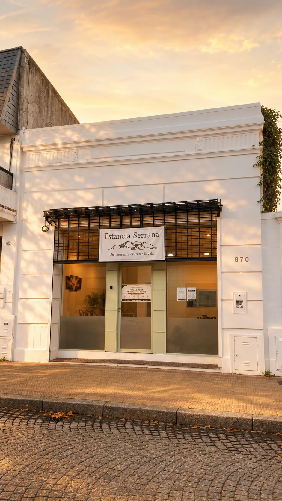 Espacio cálido de Estancia Serrana